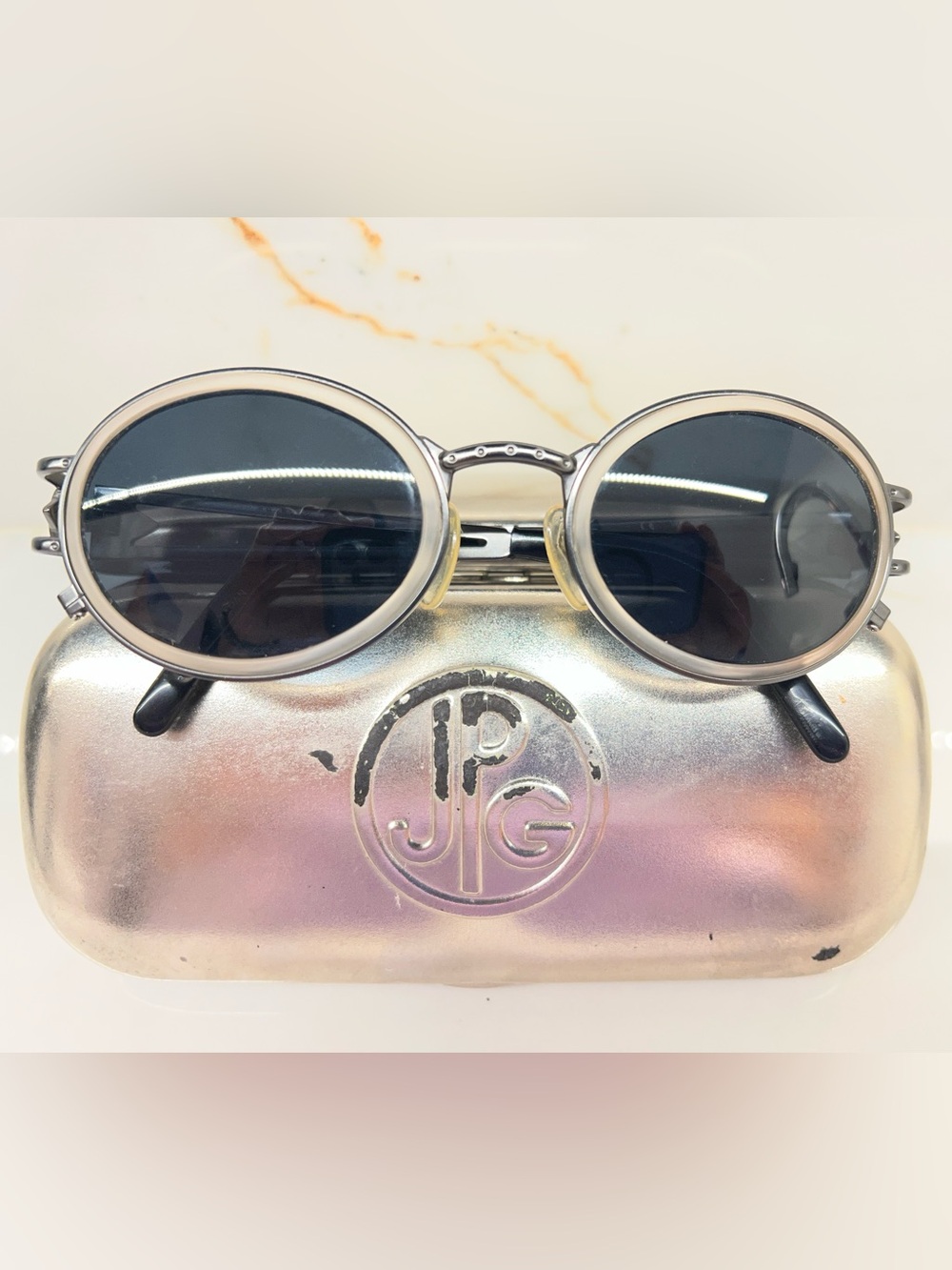 Jean Paul Gaultier 58-6202, 90’s Vintage Sunglasses with case - Picture 14 of 16